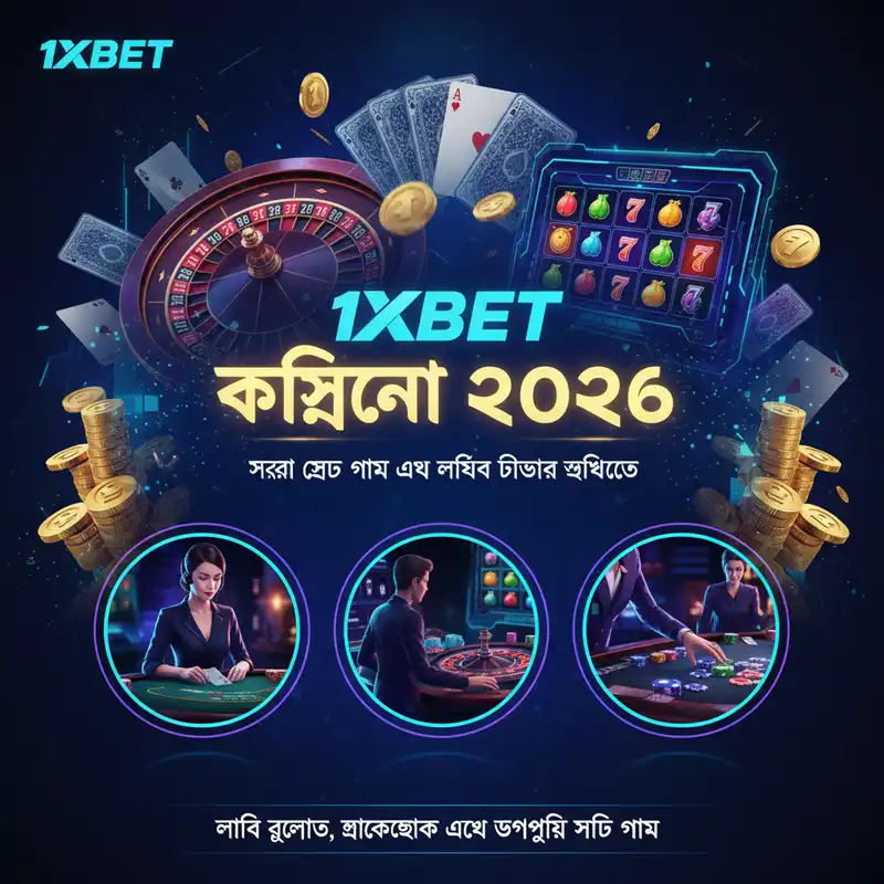 1xbet 2026 ক্যাসিনো গেম ইন্টারফেস
